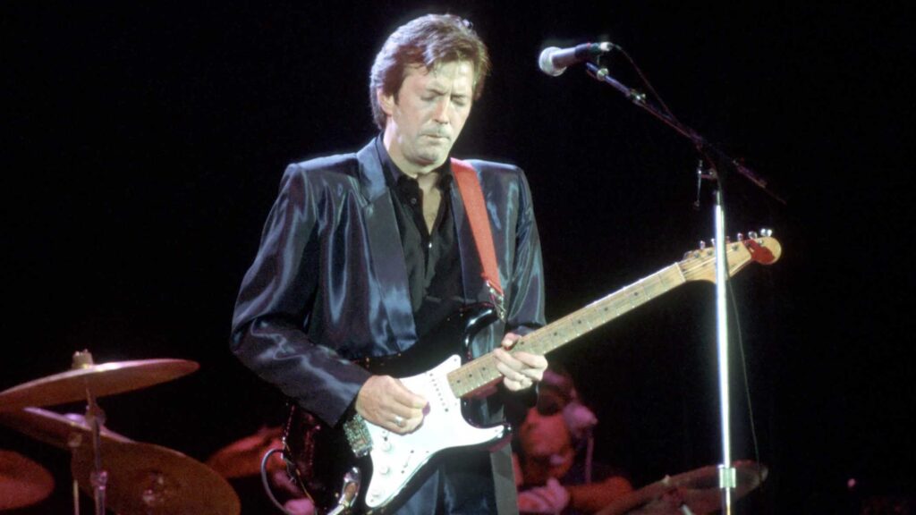 Eric Clapton on auctioning off his Blackie Strat and ES-335