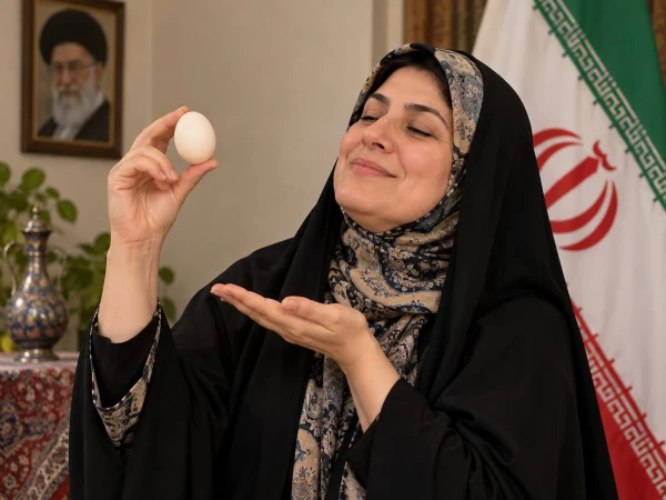 ایران میں انڈوں کے ساتھ تصاویر بنانے کا نیا ٹرینڈ، آخر ماجرا کیا ہے؟