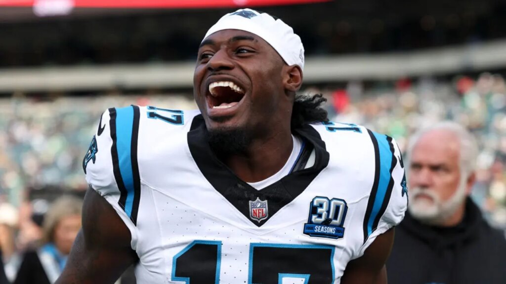 Panthers’ Xavier Legette grateful for teammates, including QB Bryce Young, experiencing his country lifestyle