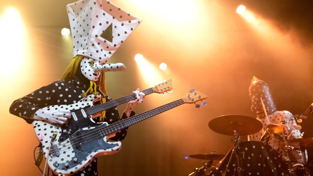“Every line has to be played live. It’s what this freak show is all about – making it ridiculous, hard and painful for the musicians, thus fun for the audience”: Angine de Poitrine tell us the origin story of guitar’s most surreal band