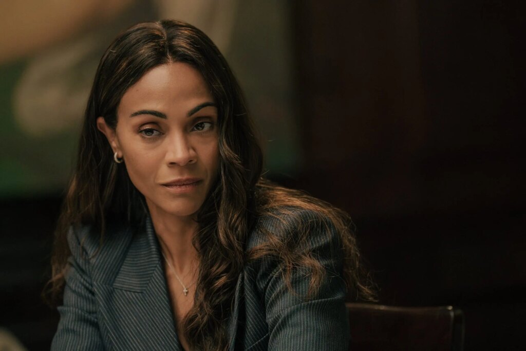 Zoe Saldaña shares behind the scenes Instagram posts from brutal ‘Lioness’ torture scene