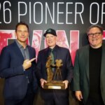 Kevin Feige Presented Pioneer of the Year Award by Marvel Stars