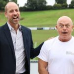 Prince William teases hardman Ross Kemp and asks for Celebrity Traitors spoilers