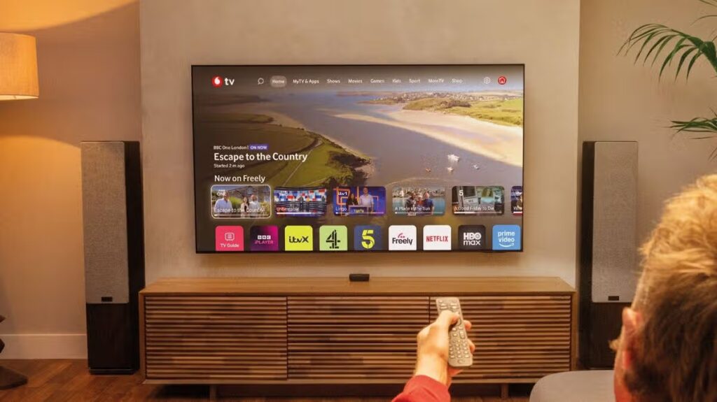 Vodafone launches new TV streaming service with Netflix and HBO Max from 33p per day
