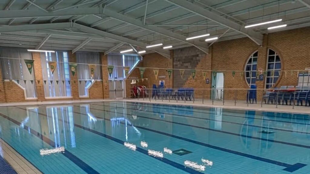 Look inside new swimming pool and café just off the M5 near Birmingham