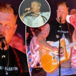 Zach Bryan wears ‘Free Palestine’ shirt during concert at Robert Kraft’s Gillette Stadium — after Macklemore controversy