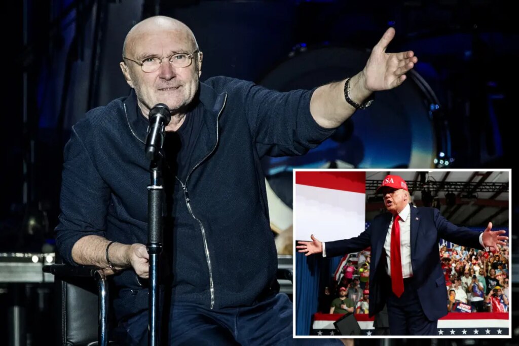Phil Collins blasts Trump as ‘nasty’ — teases America song