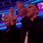 Jarrod Bowen makes surprise Strictly appearance to support Dani Dyer as England play