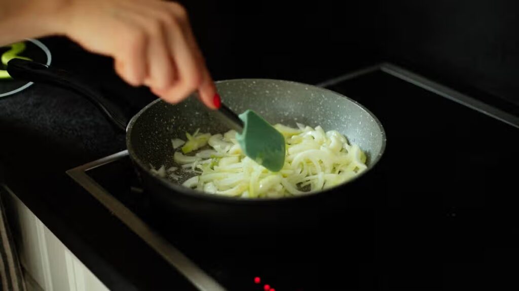 Caramelised onions will cook twice as fast if coated in 65p ingredient