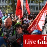Hundreds of thousands expected as school protests start on ‘day of mobilisation’ across France – Europe live | France