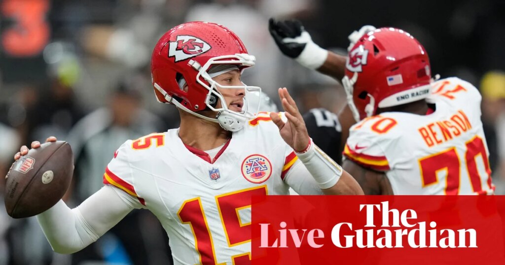 Chiefs v Raiders, Broncos v 49ers and more: NFL – live | NFL