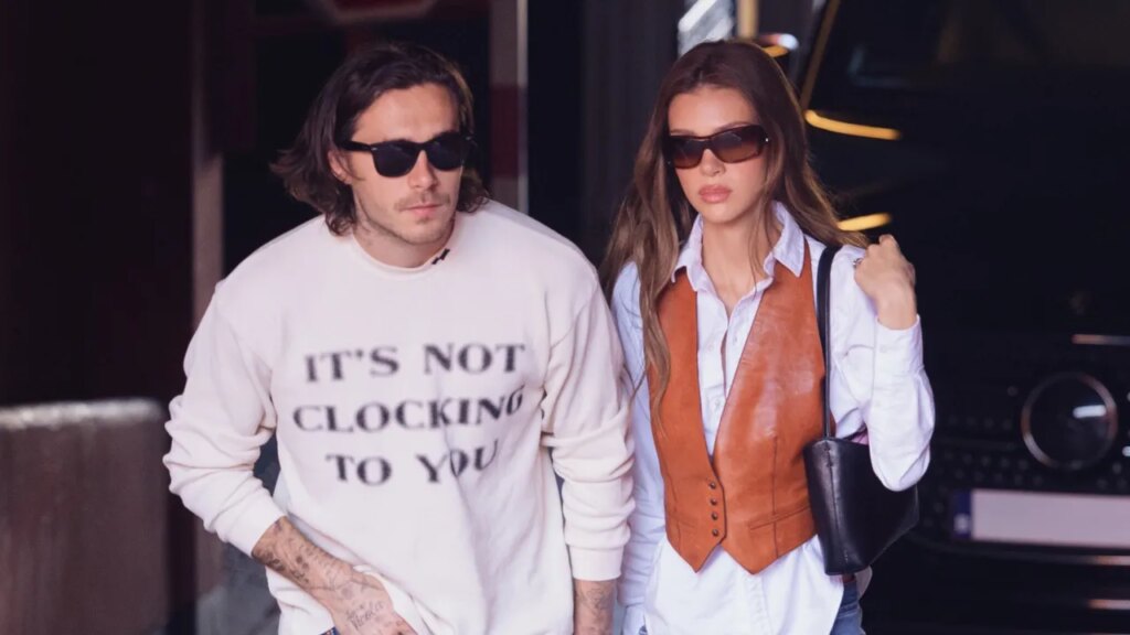 Brooklyn Beckham’s Shirt Wants to Know: Is It Clocking to You Yet?