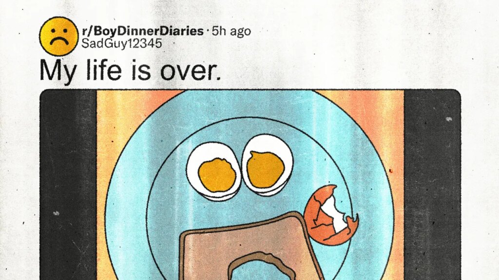 Inside the Subreddit Where Men Share Their Dinners—And Their Most Intimate Feelings