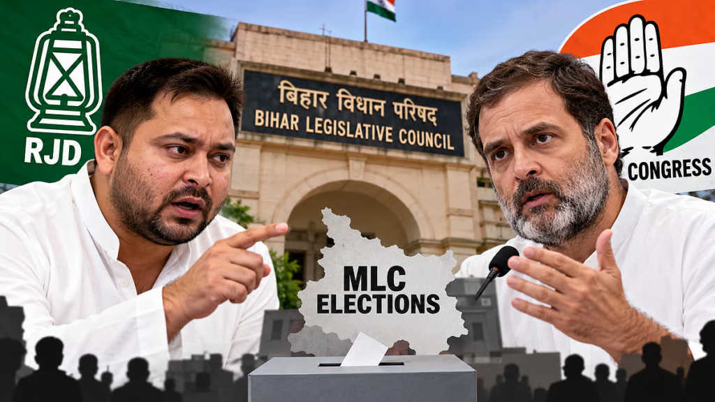 Bihar MLC Polls Congress, RJD Head For Direct Contests In Multiple Seats Ahead Of October 23 Voting