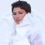 Zendaya’s French-Girl Denim Twists a Ruffled Louis Vuitton Look