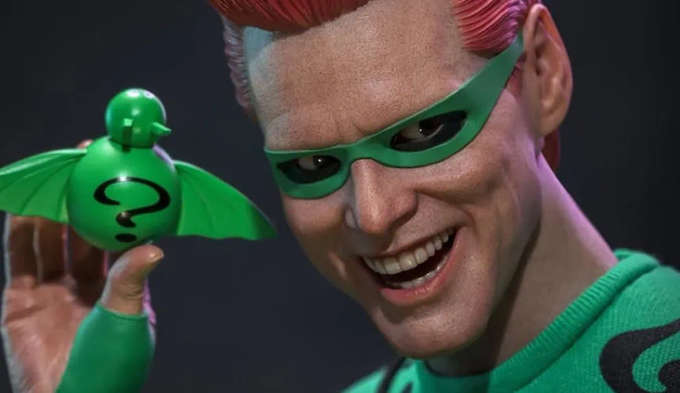 Hot Toys brings Jim Carrey’s The Riddler to sixth scale with Batman Forever figure