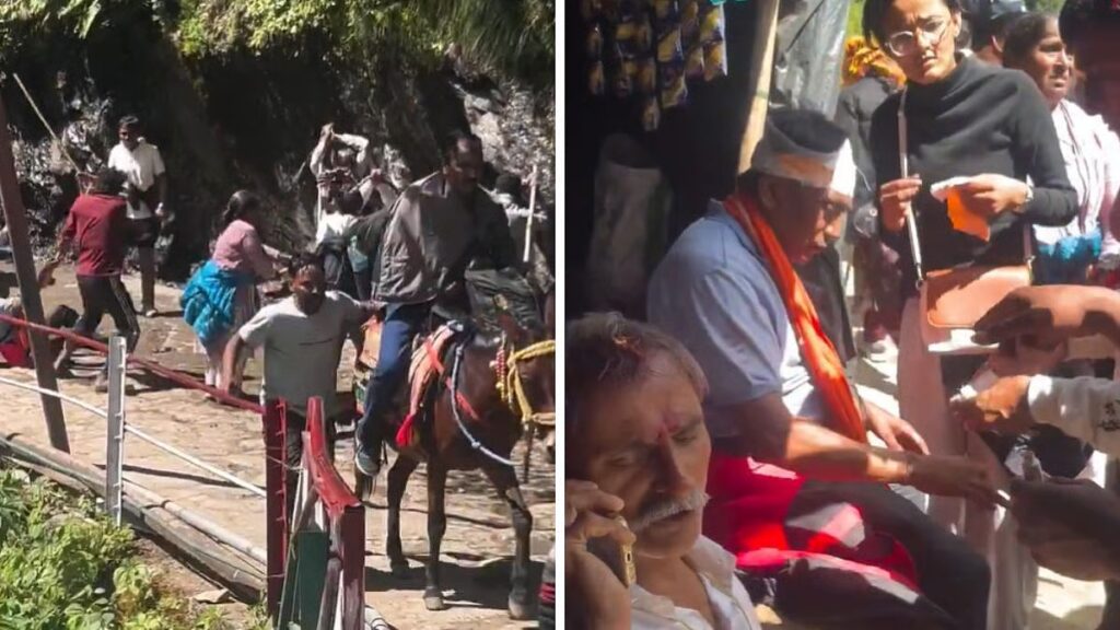 Kedarnath Yatra: 2 Mumbai Pilgrims Allegedly Beaten With Sticks By Mule Handlers; Video Goes Viral