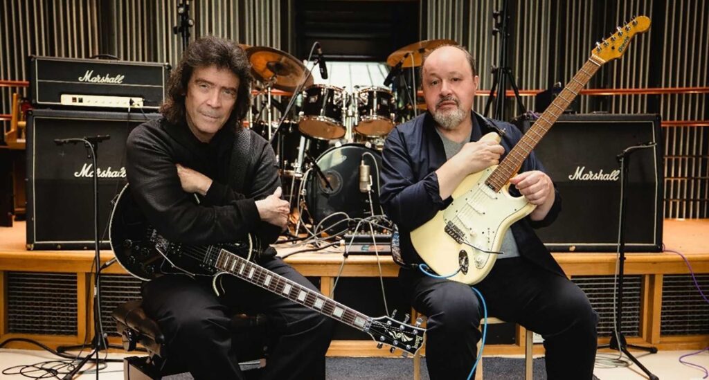 “We met in 1983. Steve was actually one of my main influences – I discovered Genesis early”: Prog icons Steve Hackett and Steve Rothery on how they set sale on The Roaring Waves – with the aid of Brian May’s Red Special