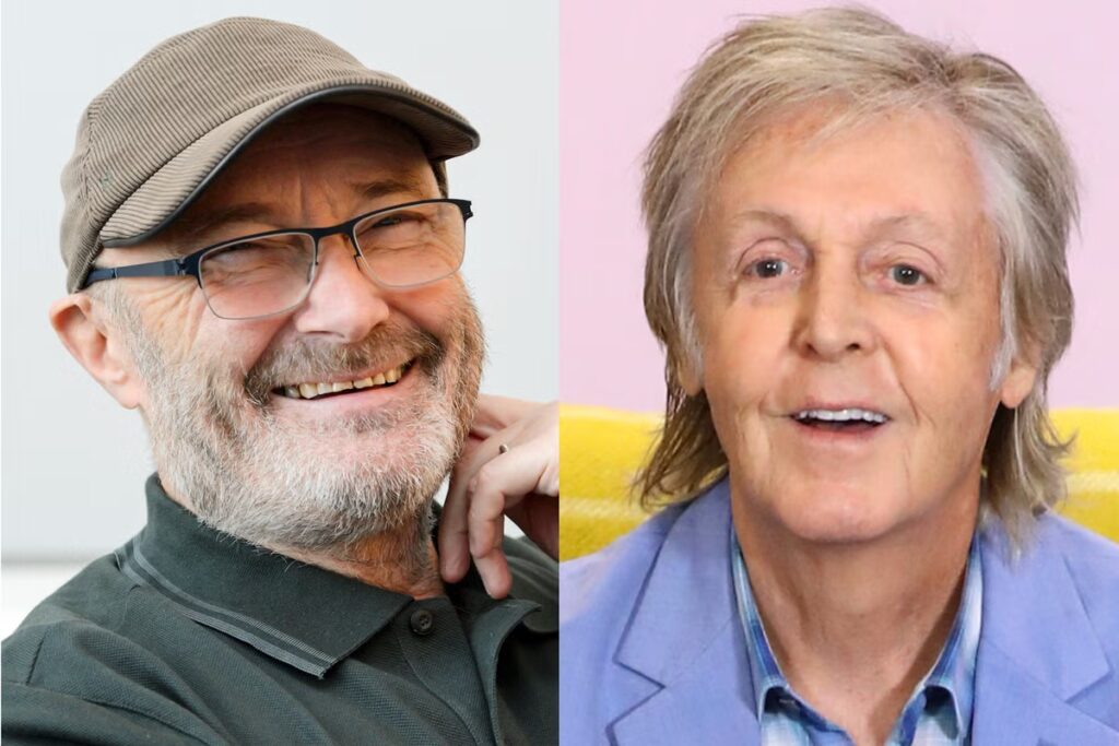 Phil Collins shares update on 24-year grudge with Paul McCartney