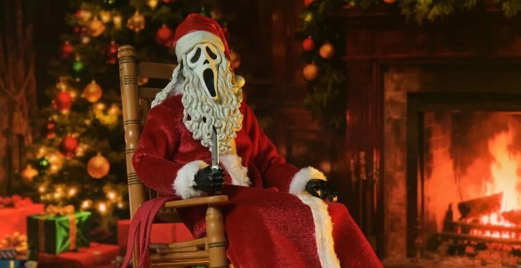 NECA’s Ultimate Santa’s Slay Ghost Face Scream action figure unveiled
