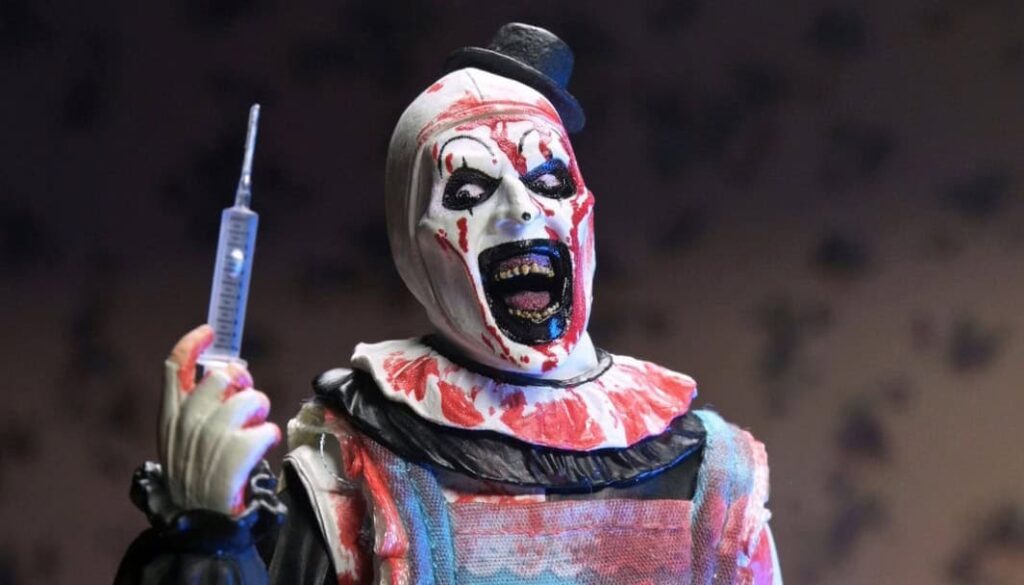 NECA unleashes Ultimate Thanksgiving Art the Clown Terrifier 2 action figure