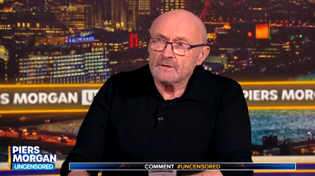 Phil Collins Says Donald Trump Is “Nasty,” Floats Song Title “Fat People With Guns” About America