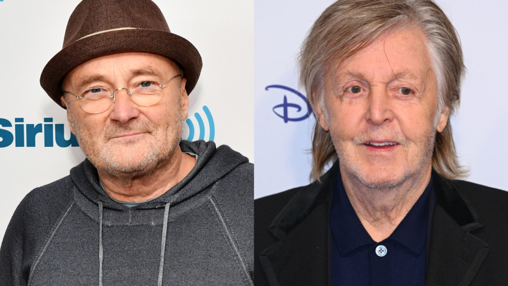 Phil Collins Says He ‘Kissed and Made Up” With Paul McCartney After Snub