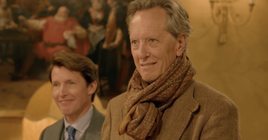 Celebrity Traitors boss reacts to Richard E Grant’s stunning Traitor reveal