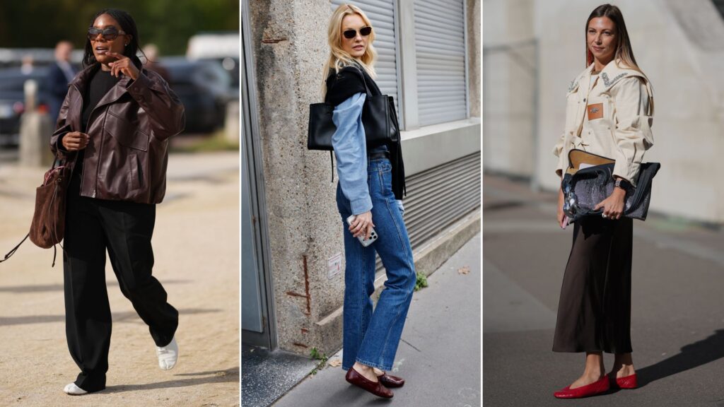 French Girls at Paris Fashion Week Are Dominating Ballet Flats Fall