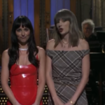 Taylor Swift Makes Surprise ‘SNL’ Cameo in Dakota Johnson’s Monologue