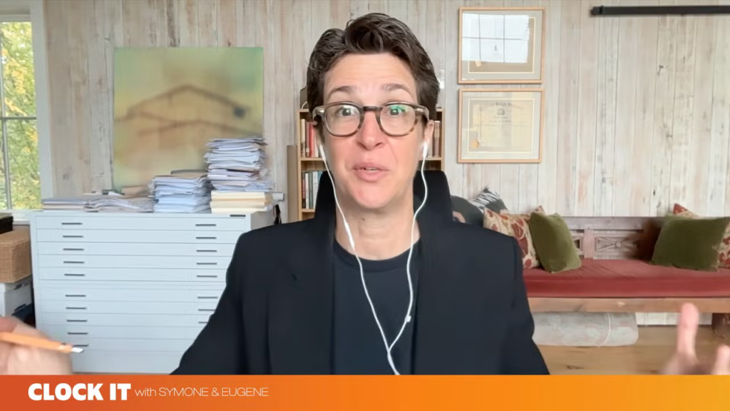 Rachel Maddow Says Trump Moving in Silence Is Scarier Than Outright Violence