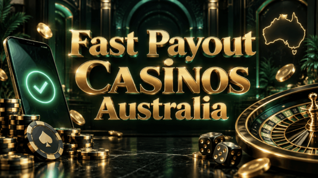 Fast Payout Casinos Australia 2026 – Under 1-Hour Withdrawal Sites Listed