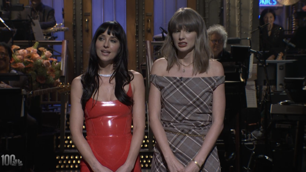 Taylor Swifts Crashes’ SNL’ While Dakota Johnson Hosts