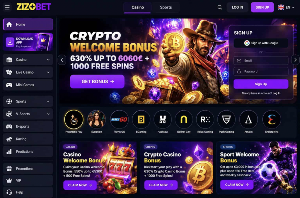Zizobet Casino Review UK – Sister Sites and No Deposit Bonuses