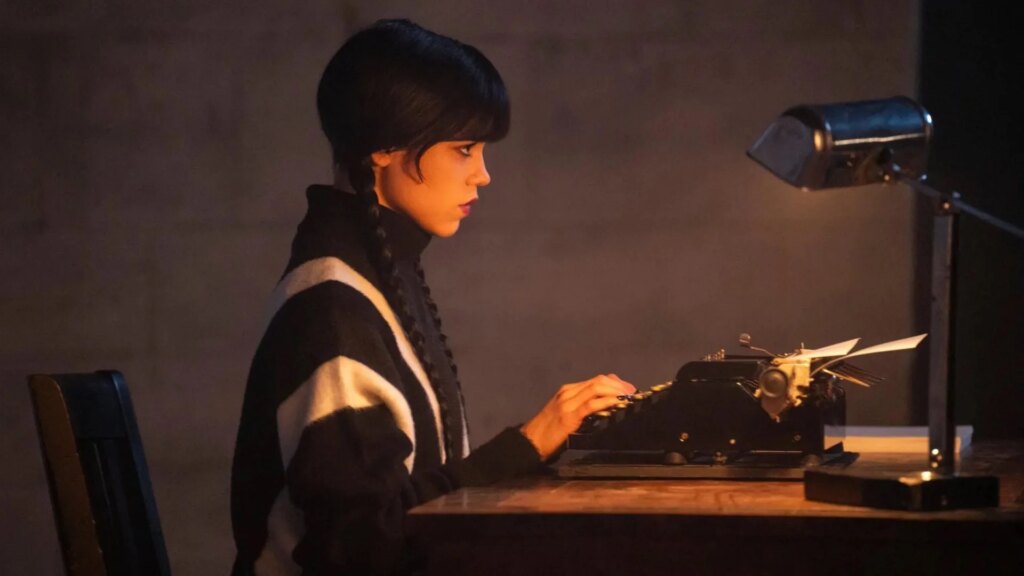 WEDNESDAY Season 3 First Look Reveals Jenna Ortega as Filming Wraps — GeekTyrant