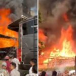 Fire breaks out near the sets of Pati Patni Aur Panga and MTV Hustle 5, no casualties reported : Bollywood News