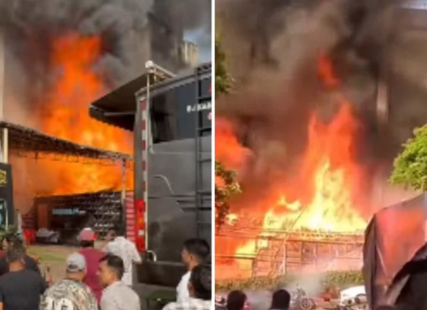 Fire breaks out near the sets of Pati Patni Aur Panga and MTV Hustle 5, no casualties reported : Bollywood News
