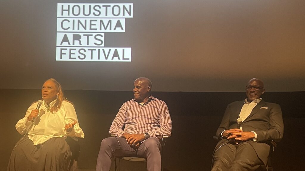 Zina Garrison Honored by Fellow Houston Sports Icons Carl Lewis and Clyde Drexler at ‘Zina’ Screening