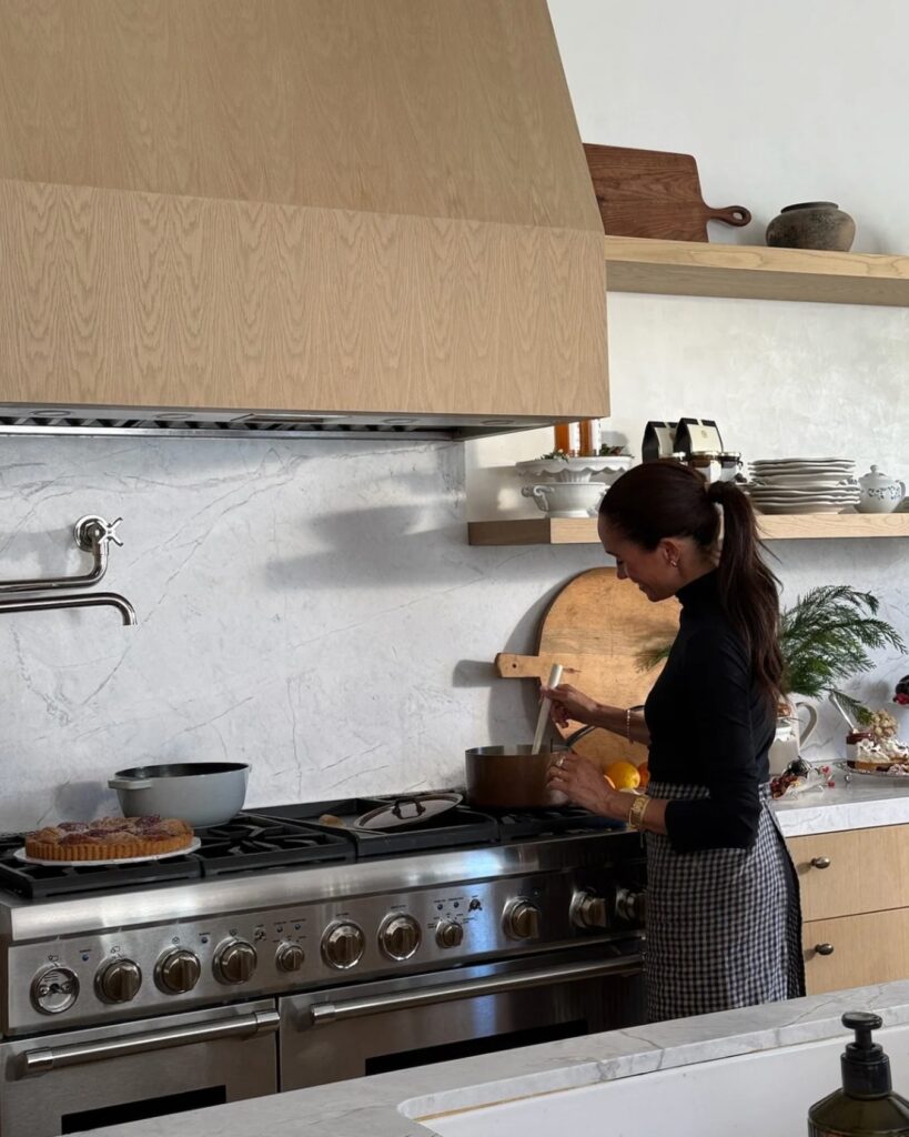 Duchess Meghan showcased a new kitchen ahead of her holiday collection drop