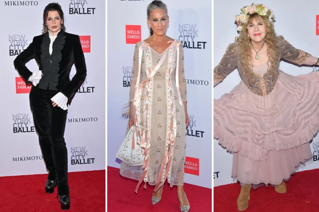 New York City Ballet 2026 Fall Fashion Gala red carpet: Sarah Jessica Parker, Stevie Nicks, more