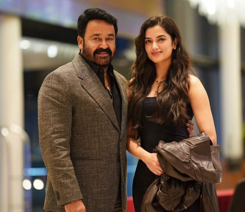Bhagyashri Borse Praises Mohanlal | cinejosh.com
