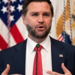 JD Vance Accuses Protester of Being a 'Democrat Plant' Who Wants to 'Raise Taxes' and 'Release Illegal Aliens' at Florida Rally
