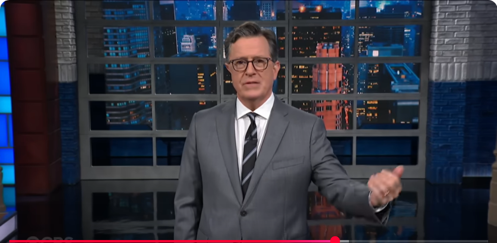 Has Stephen Colbert Been Fired Again by the Ellisons? Word is He’s Out at the “Lord of the Rings” Movie He Was Writing with Son