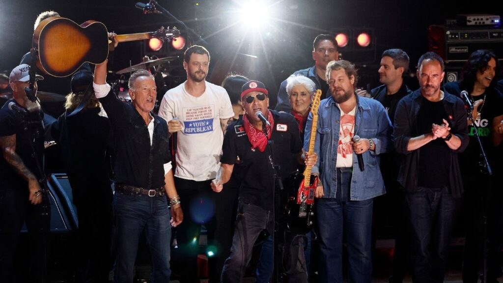 Tom Morello, Bruce Springsteen and Geezer Butler: Power to the People Fest