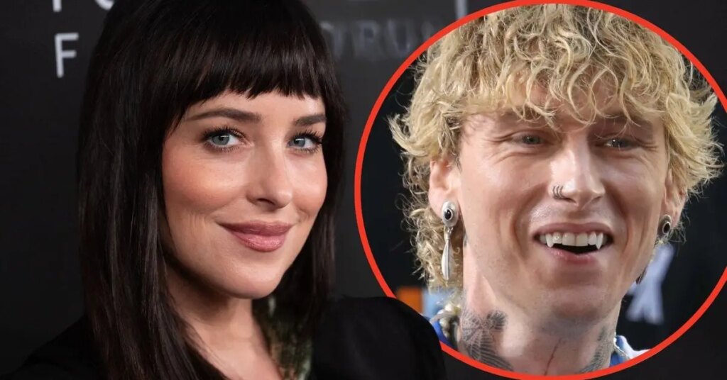 Dakota Johnson, MGK Spark Romance Rumors After Taylor Swift’s Wedding