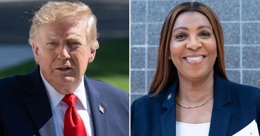 Donald Trump Says He Feels 'Badly' for Cornell 7, Claims 'Corrupt' Attorney General Letitia James Won't Give Them a 'Fair Shake'