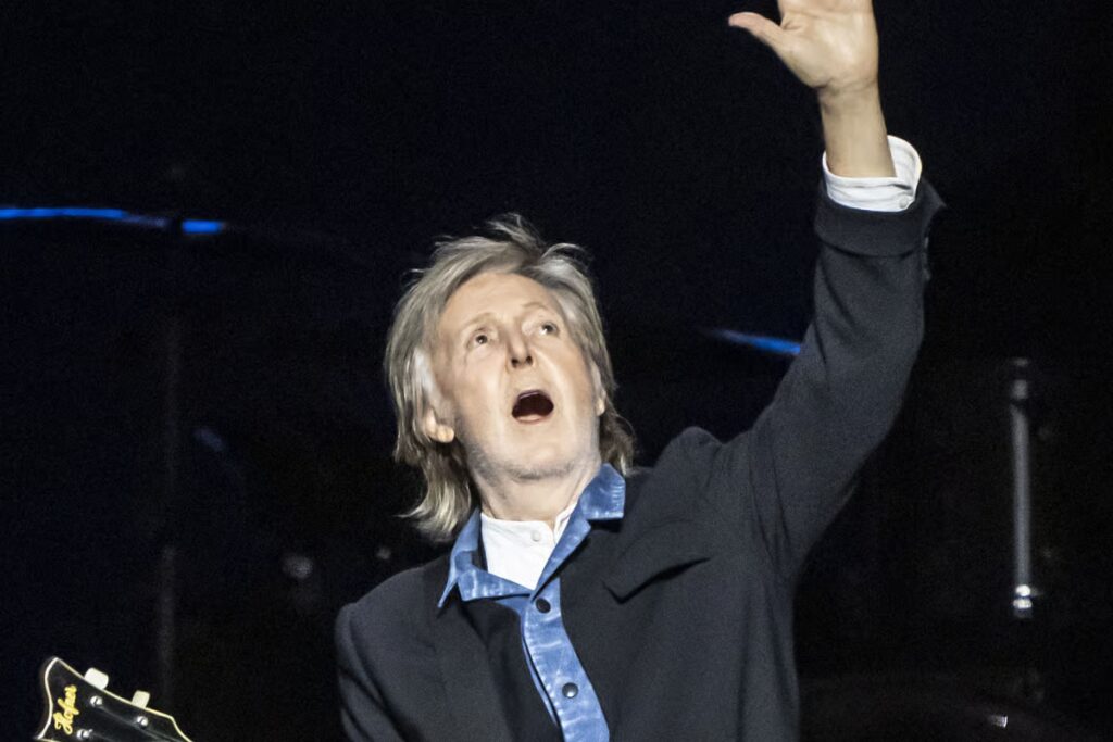 Sir Paul McCartney reveals advice he gave Taylor Swift on her wedding day