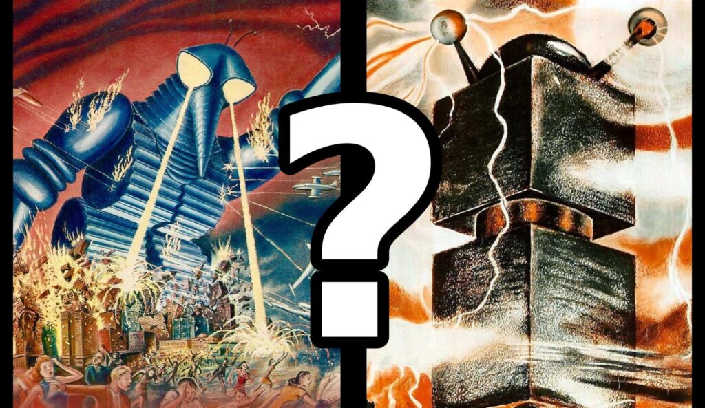 What was the first giant robot in cinema? 