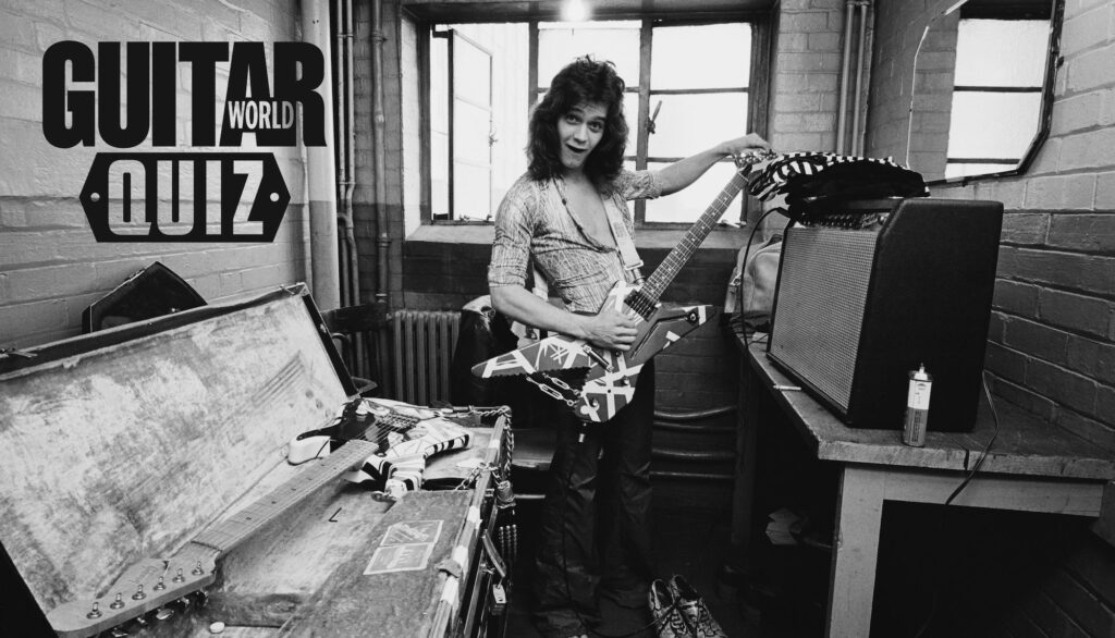 Test your Eddie Van Halen knowledge with our quiz