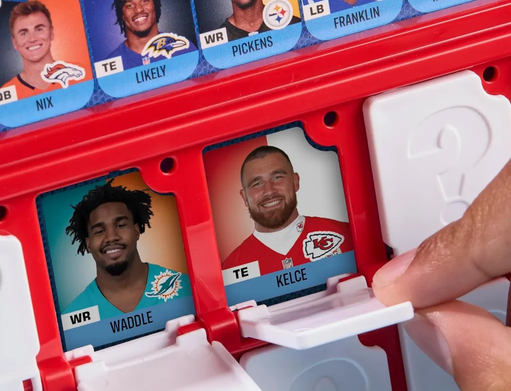 Hasbro Guess Who? Board Game NFL Edition With Travis Kelce: Buy Online